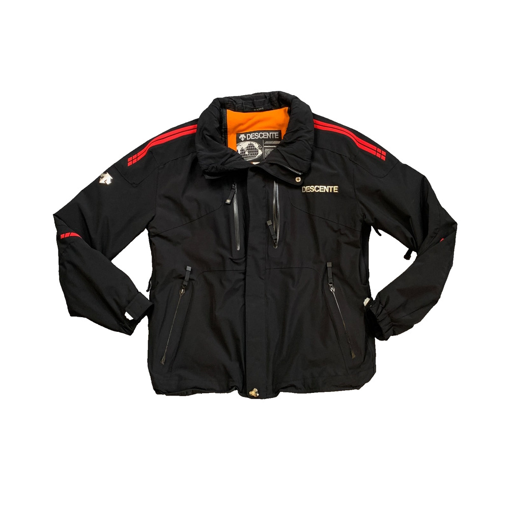 Descente Jacket Mens XL Black Thinsulate Airdrive Titan Thermo Ski Snowboarding